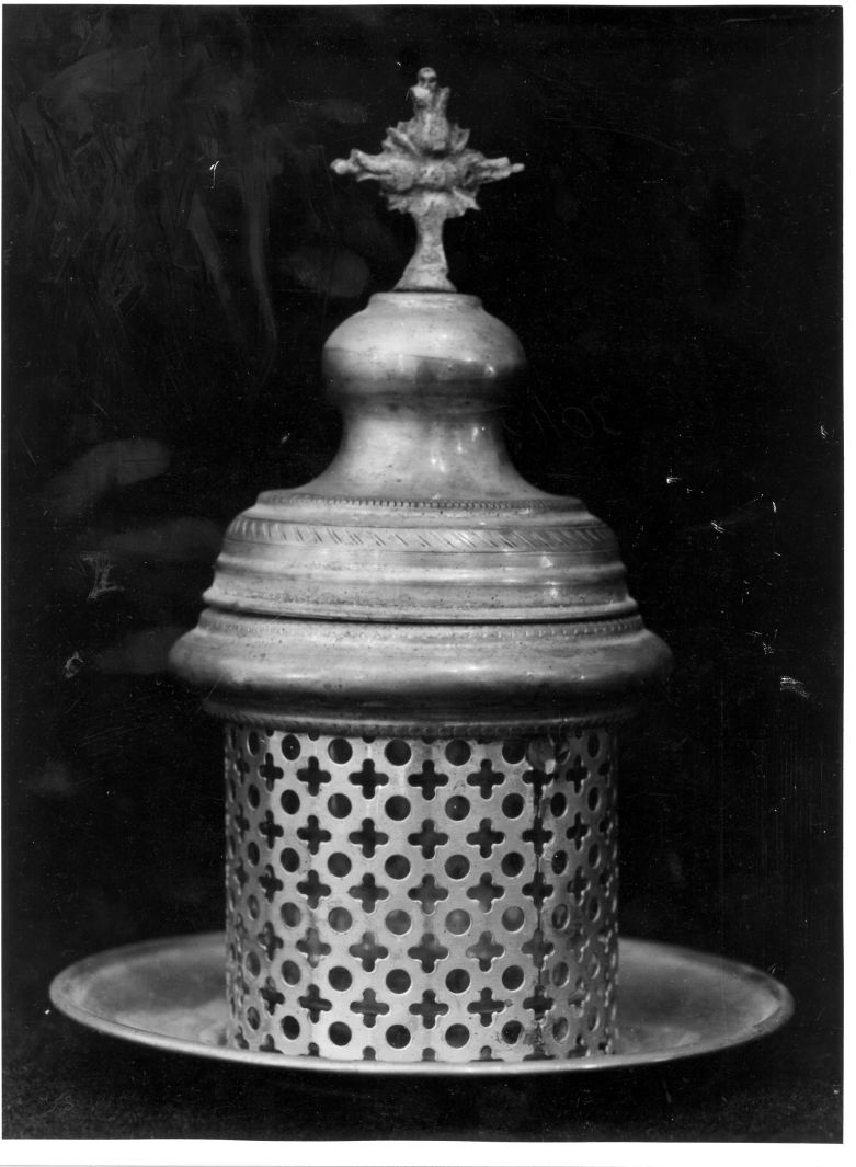 scatola per ostie - bottega napoletana (sec. XIX)