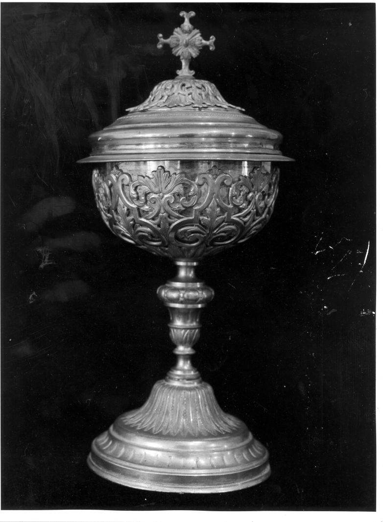 pisside - bottega campana (fine sec. XIX)