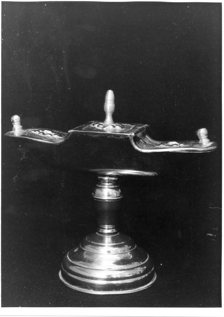 navicella portaincenso - bottega campana (inizio sec. XX)