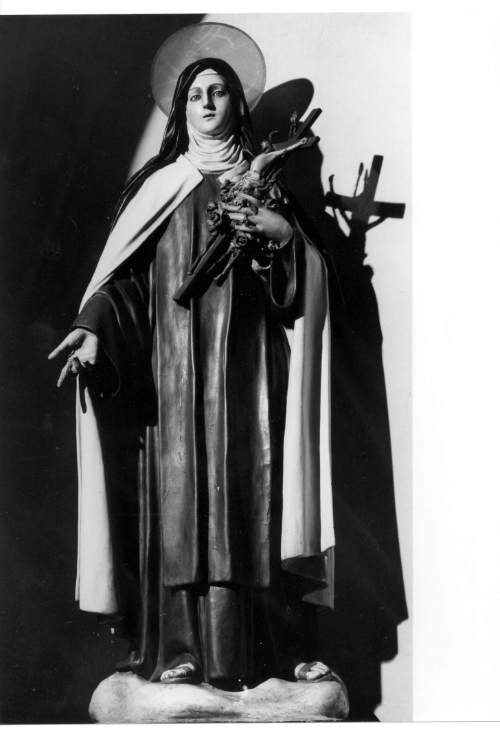 Santa Teresa d'Avila (manichino) - bottega campana (sec. XIX)