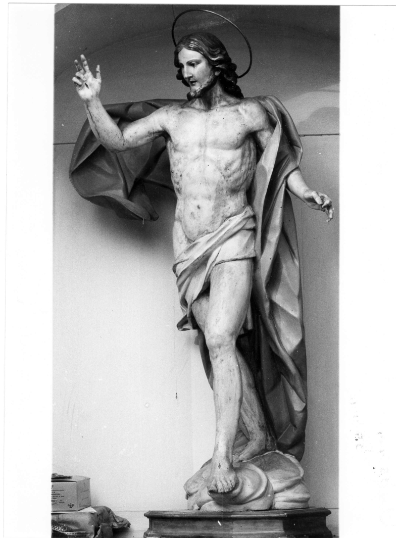 Cristo risorto (statua) - bottega Italia meridionale (seconda metà sec. XVIII)