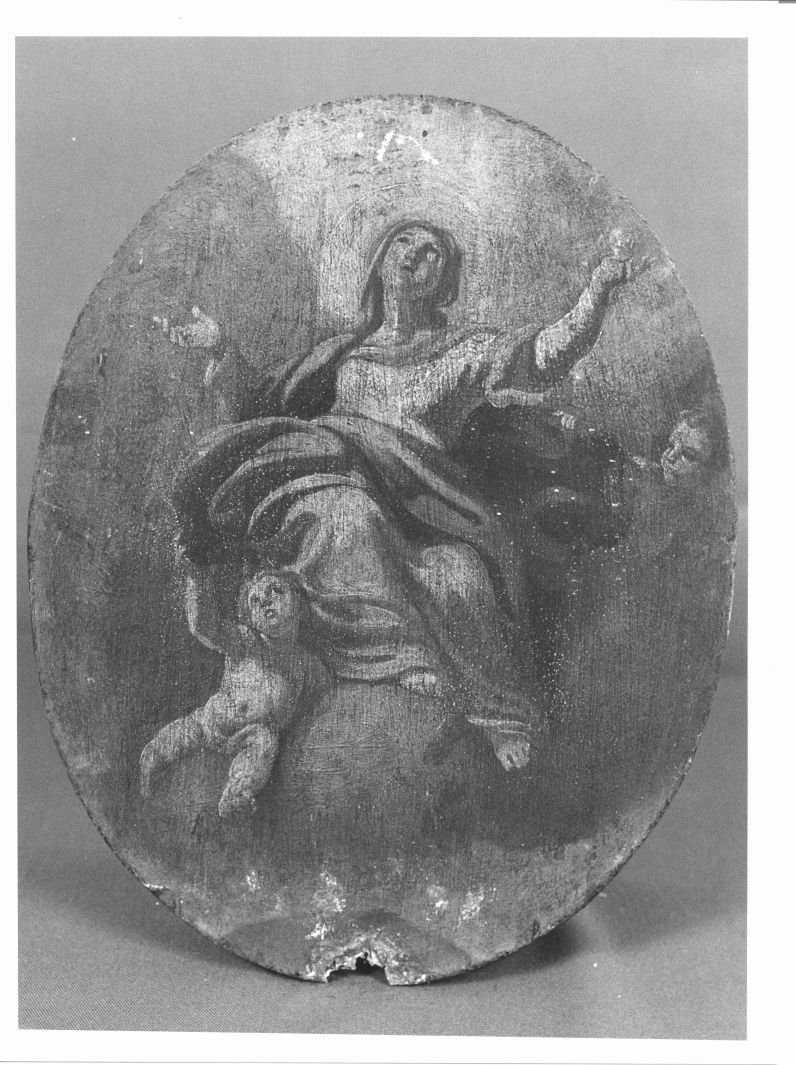 assunzione della Madonna (dipinto, elemento d'insieme) - ambito napoletano (prima metà sec. XVIII)