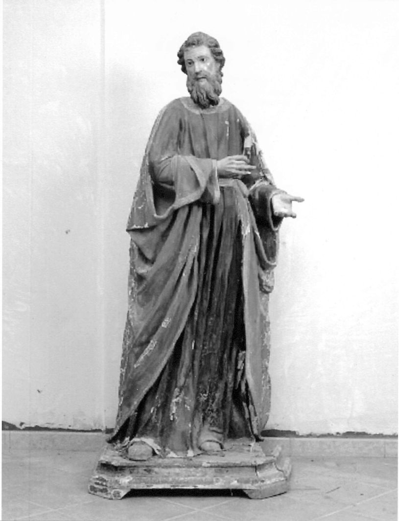 Santo (statua) - bottega Italia meridionale (sec. XVIII)