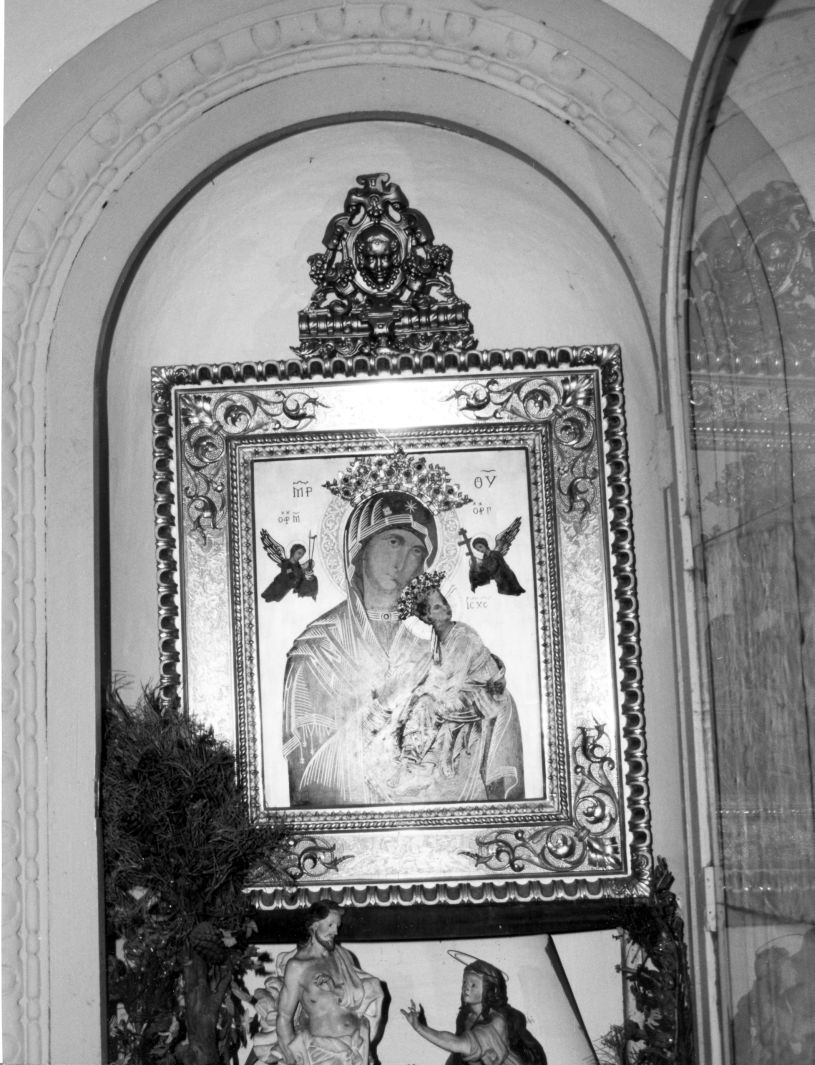 Madonna con Bambino (dipinto, opera isolata) - ambito italiano (sec. XX)