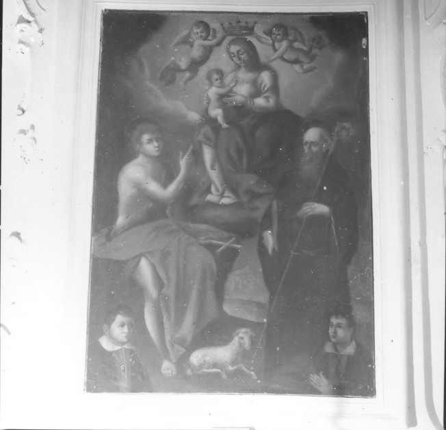 Madonna di Costantinopoli e Santi (dipinto) - ambito Italia meridionale (fine sec. XVIII)