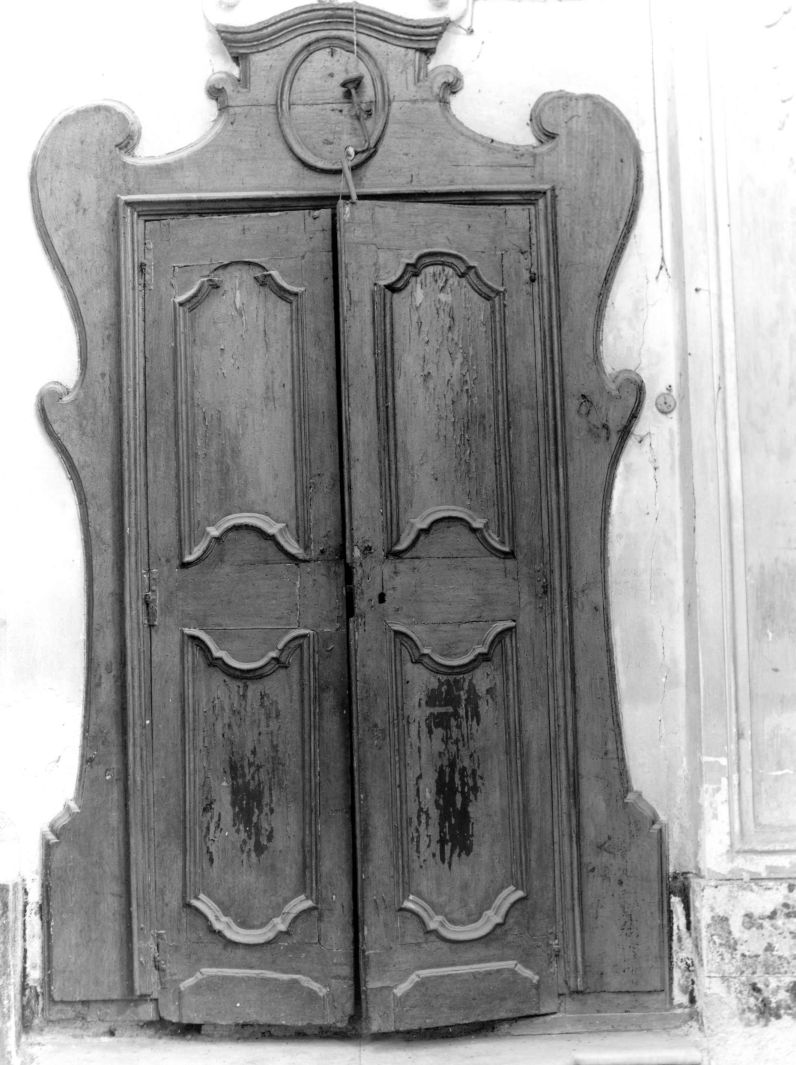 porta - a due battenti, serie - bottega Italia meridionale (sec. XVIII)