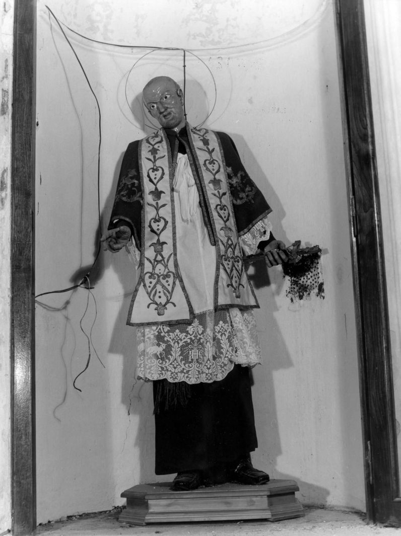 Sant' Alfonso Maria de Liguori (manichino) - bottega Italia meridionale (inizio sec. XIX)