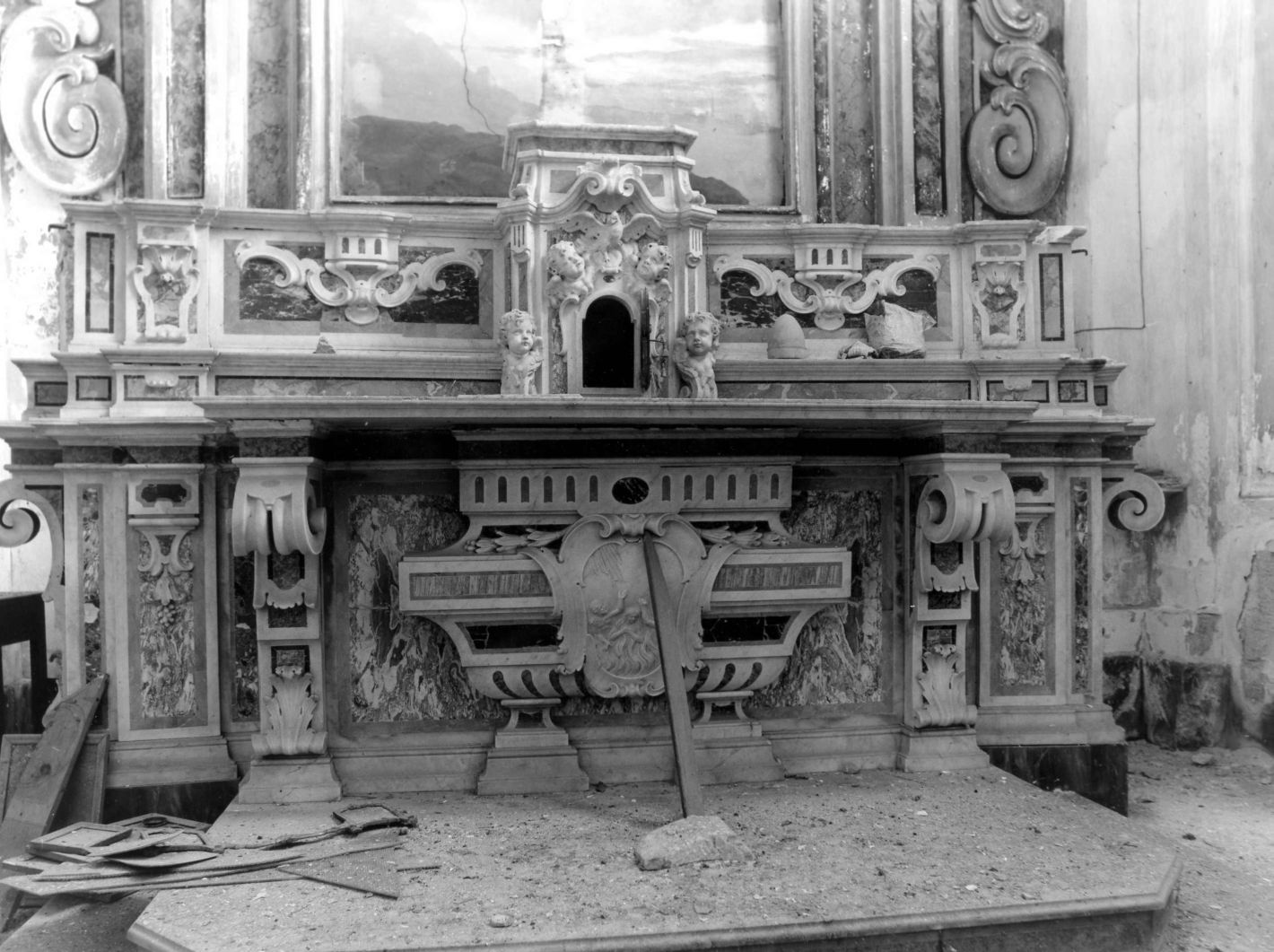 altare - bottega Italia meridionale (sec. XVIII)