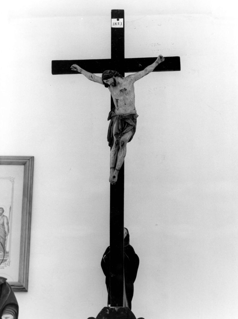 crocifisso - bottega Italia meridionale (sec. XIX)