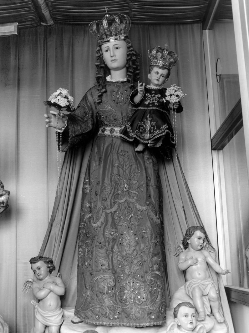 Madonna del Rosario (manichino) - bottega Italia meridionale (sec. XIX)