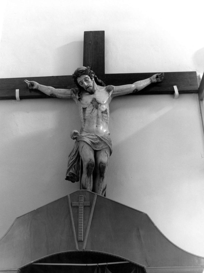 crocifisso - bottega Italia meridionale (sec. XIX)