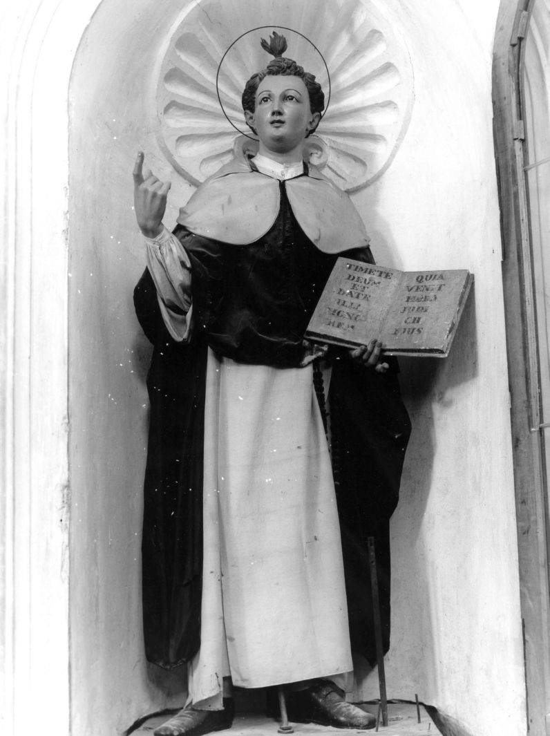 San Vincenzo Ferrer (manichino) - bottega Italia meridionale (fine sec. XVIII)