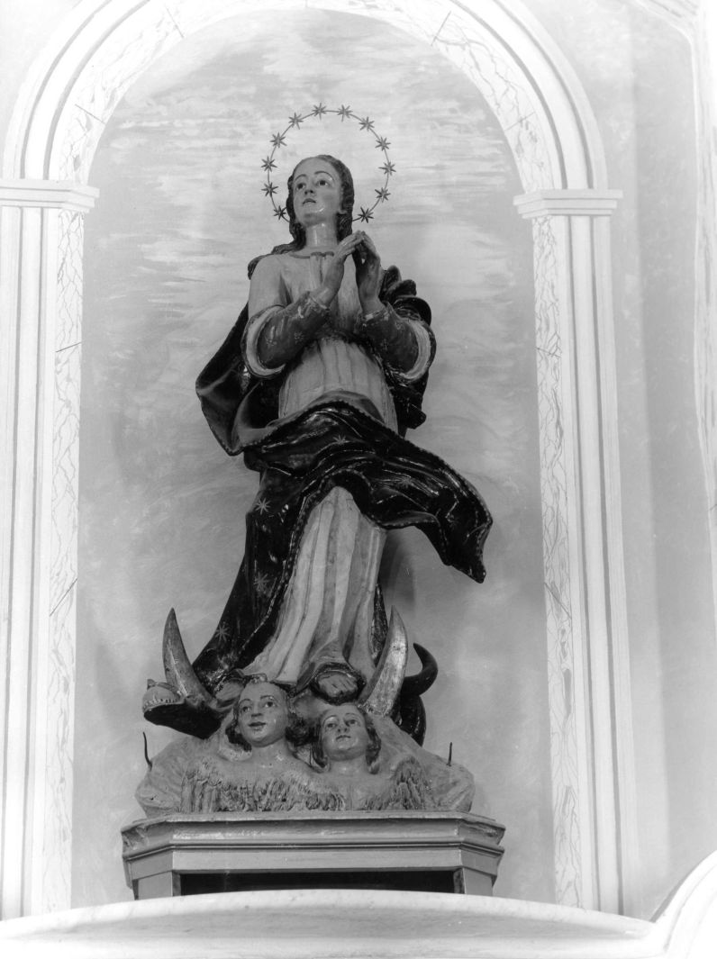 Madonna Immacolata (statua) - bottega Italia meridionale (fine sec. XVIII)