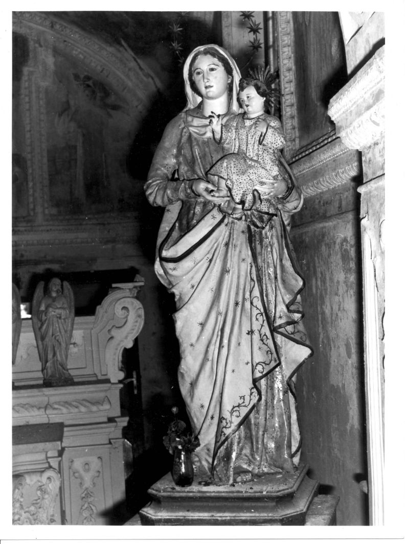 Madonna con Bambino (statua) - bottega Italia meridionale (sec. XIX)