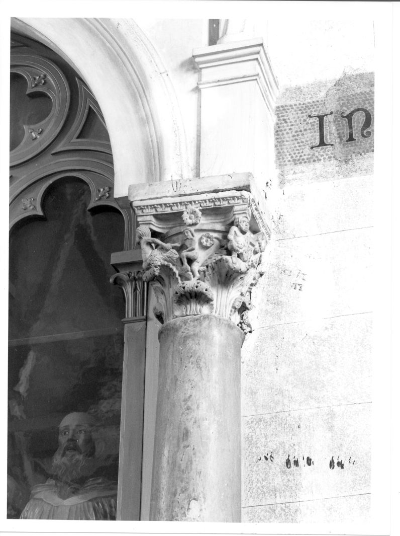 capitello, serie - bottega Italia centro-meridionale (sec. XII)