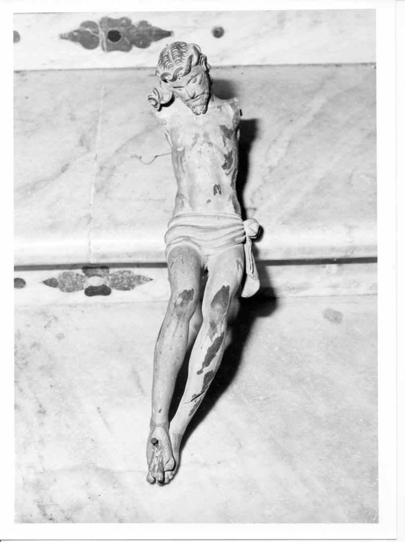 crocifisso - bottega Italia meridionale (sec. XIX)