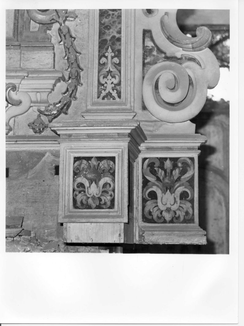 dossale - bottega Italia meridionale (sec. XVIII)