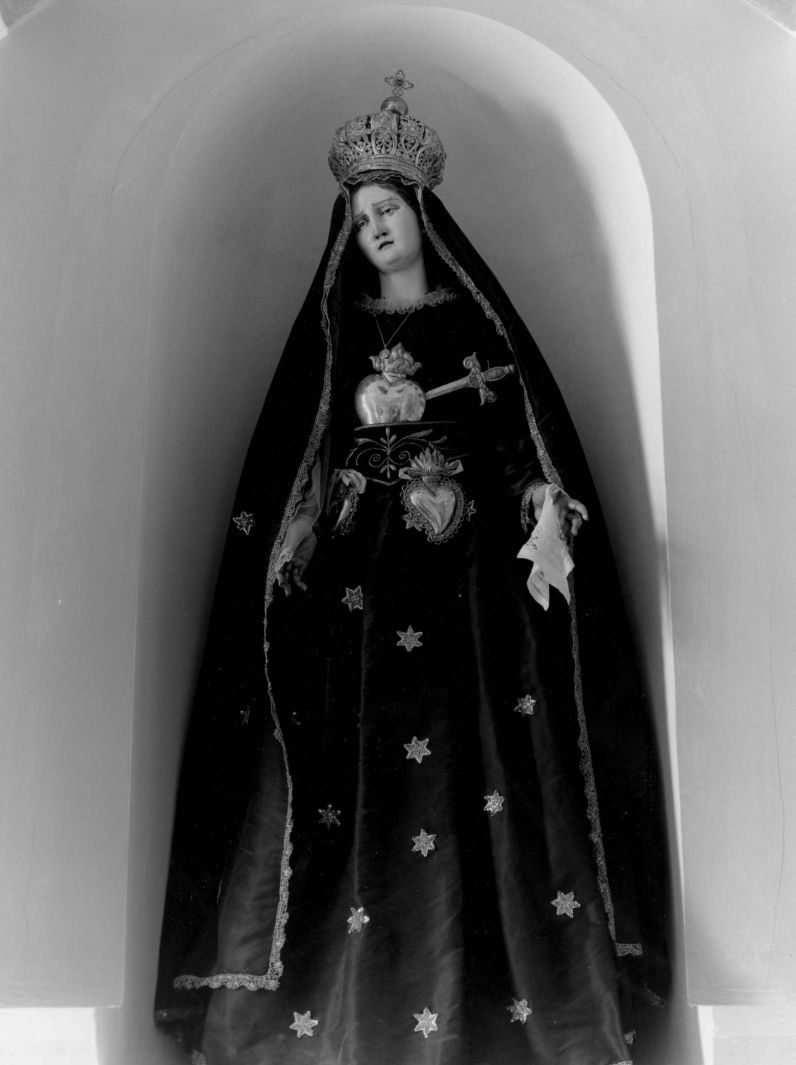 Madonna Addolorata (manichino) - bottega campana (sec. XVIII)