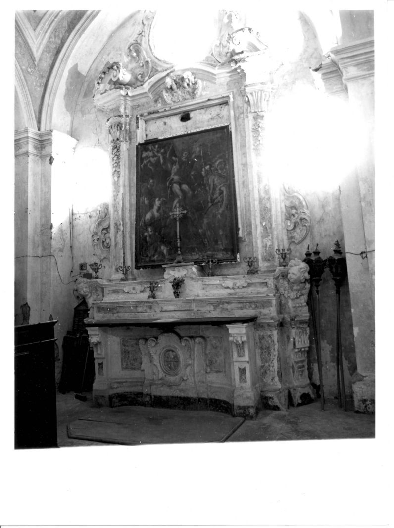 martirio di Sant'Andrea (dipinto) - ambito napoletano (sec. XVIII)