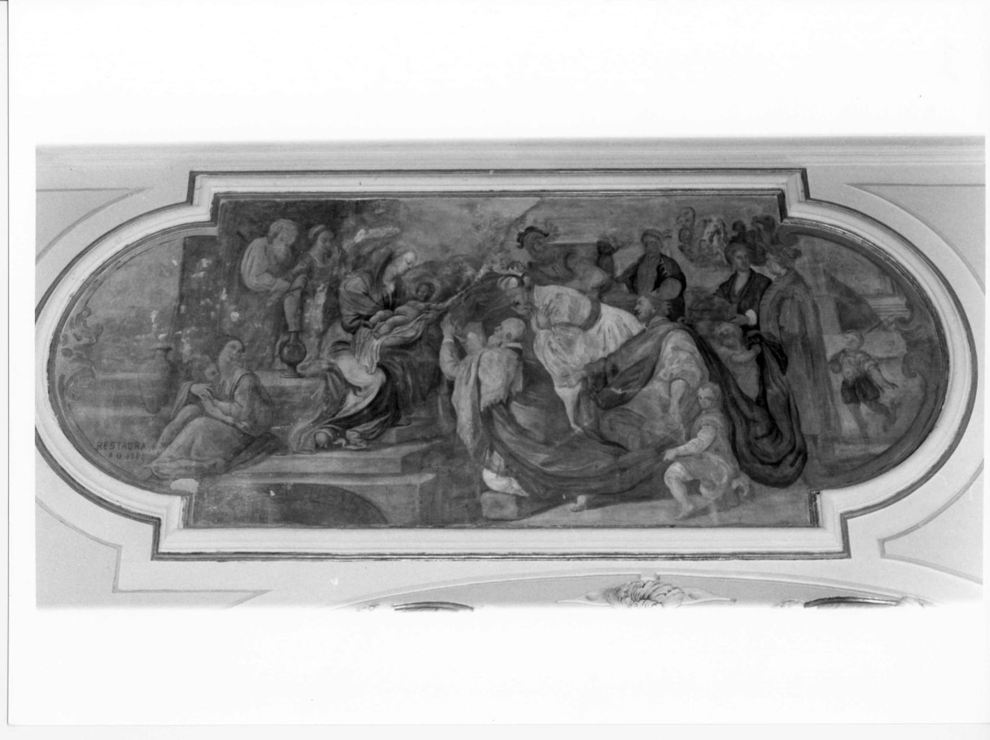 adorazione dei Re Magi (dipinto, ciclo) - ambito campano (primo quarto sec. XVIII)