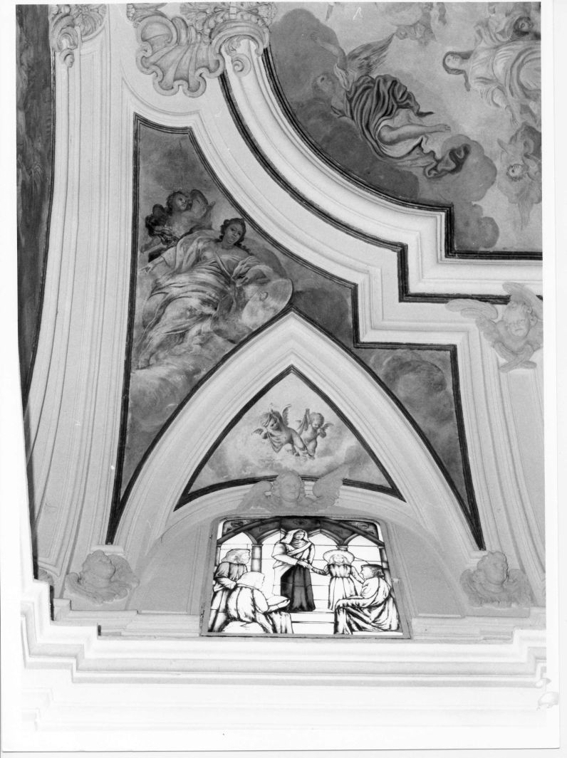 fortezza (dipinto, complesso decorativo) - ambito campano (primo quarto sec. XVIII)