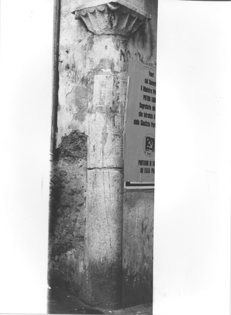 colonna - bottega campana (sec. VIII)