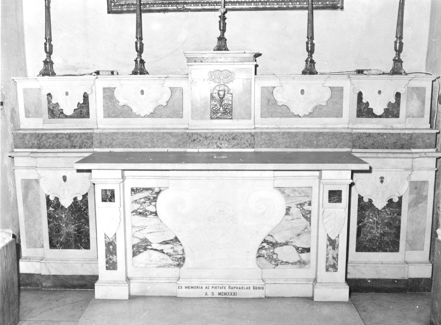 altare - bottega campana (sec. XX)
