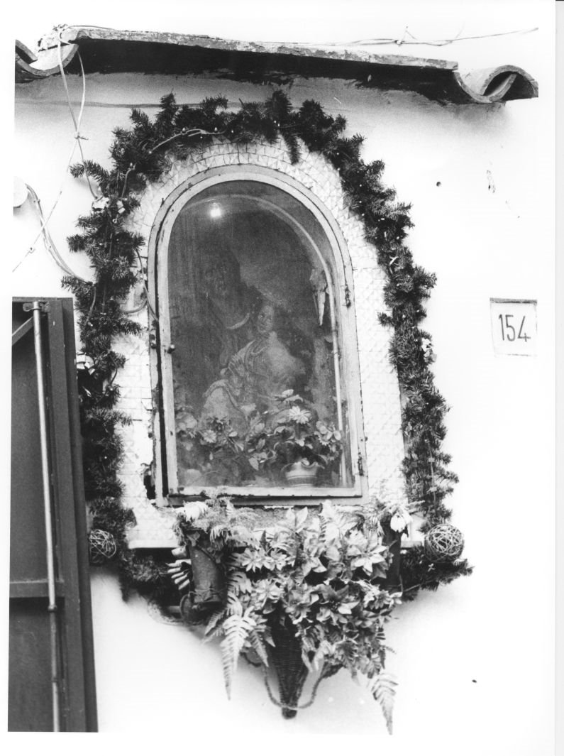 Madonna con Bambino (edicola) - bottega campana (sec. XX)