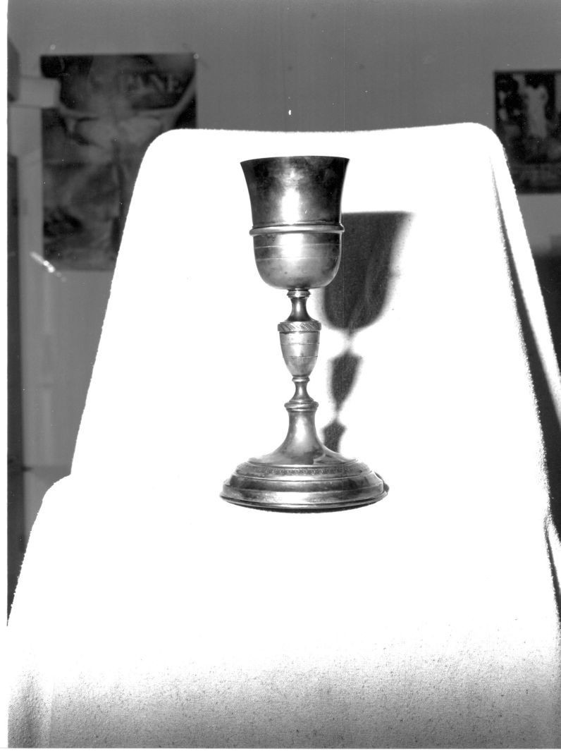 calice - bottega napoletana (fine/inizio secc. XVIII/ XIX)