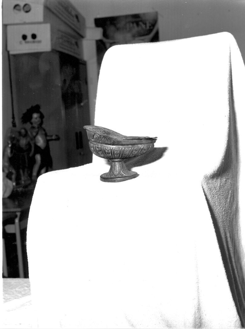 navicella portaincenso - bottega Italia meridionale (sec. XIX)