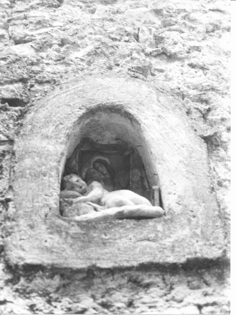 Gesù Bambino (edicola) - bottega di Teggiano (sec. XIX)