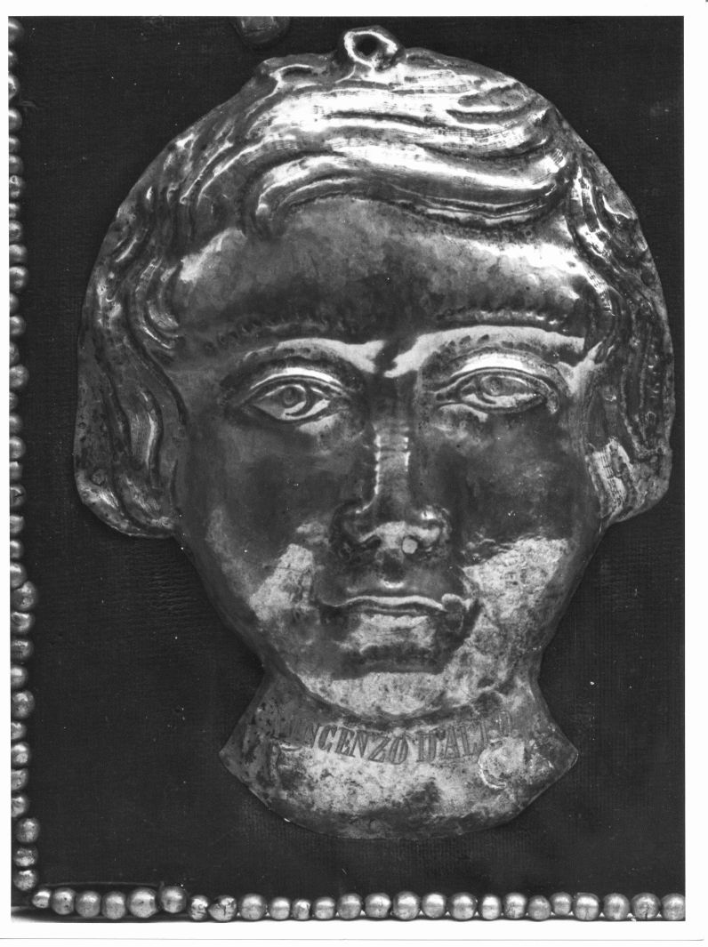 volto di bambino (ex voto) - bottega campana (sec. XIX)