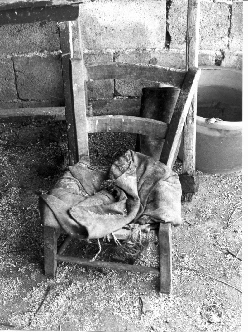 seggiolina - bottega campana (sec. XX)