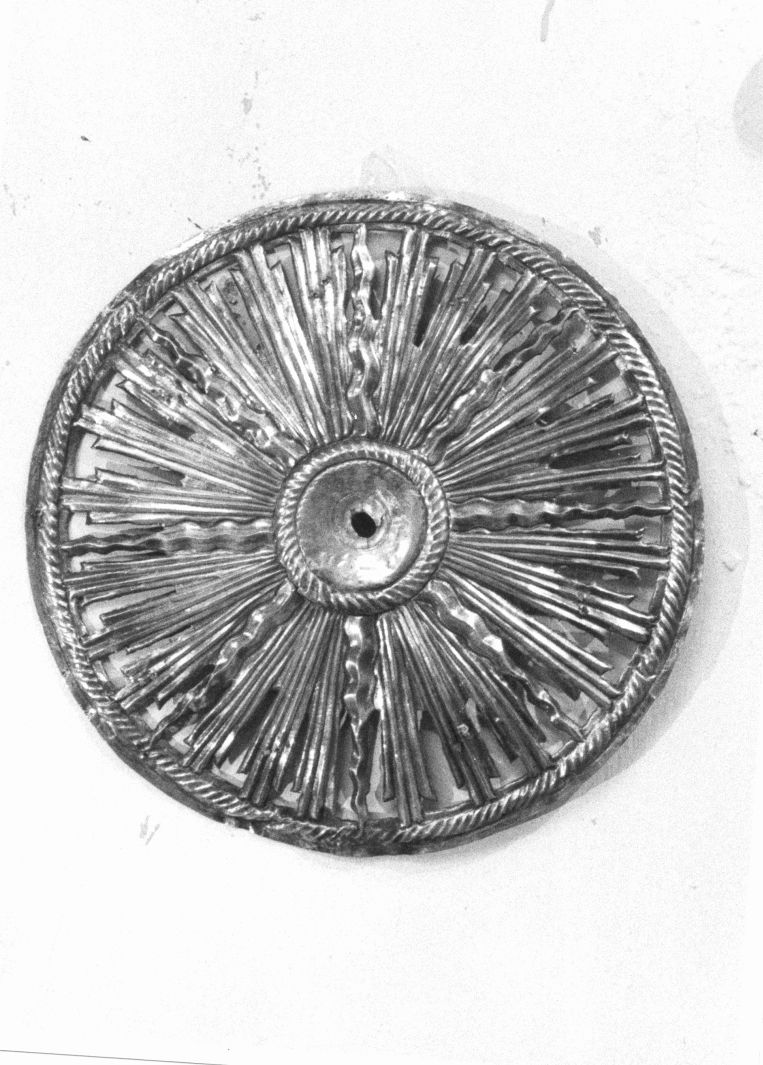 aureola di statua - bottega campana (sec. XIX)