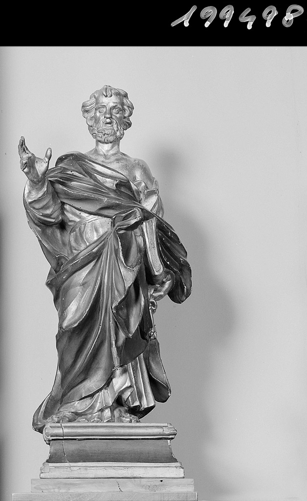 San Pietro (statuetta) - manifattura napoletana (metà sec. XVIII)