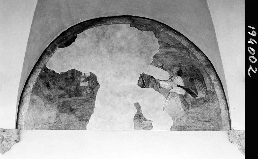 fuga in Egitto (dipinto, elemento d'insieme) di Lippi Giacomo detto Giacomone da Budrio, Carracci Paolo (sec. XVII)