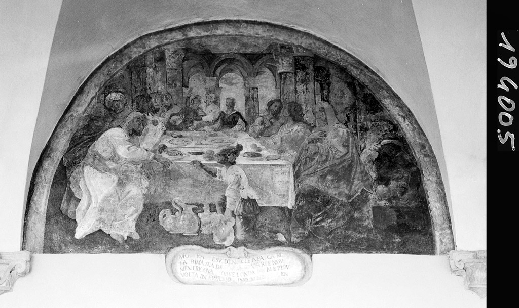nozze di Cana (dipinto, elemento d'insieme) di Lippi Giacomo detto Giacomone da Budrio, Carracci Paolo (sec. XVII)