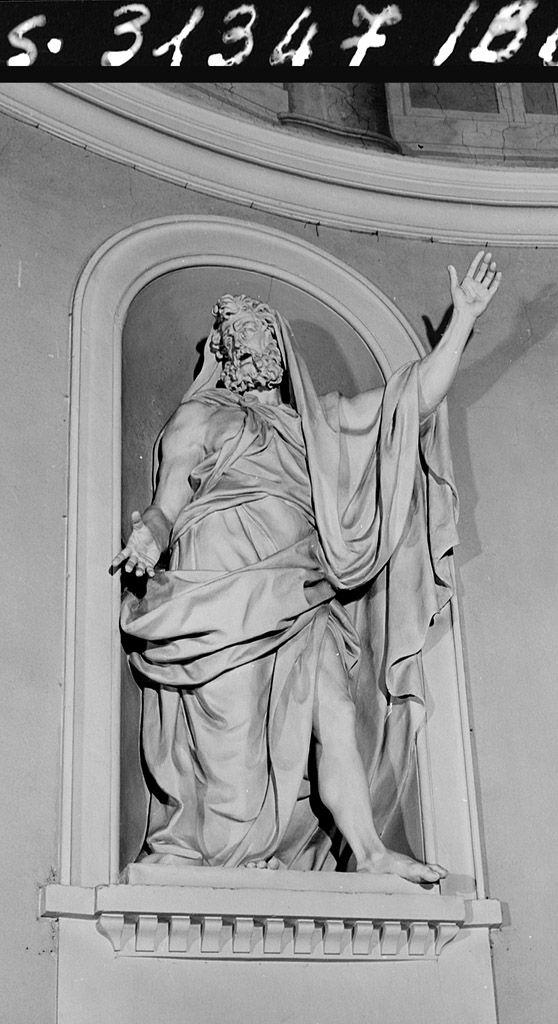 Sant'Isaia (statua, elemento d'insieme) di Rossi Giacomo (fine sec. XVIII)