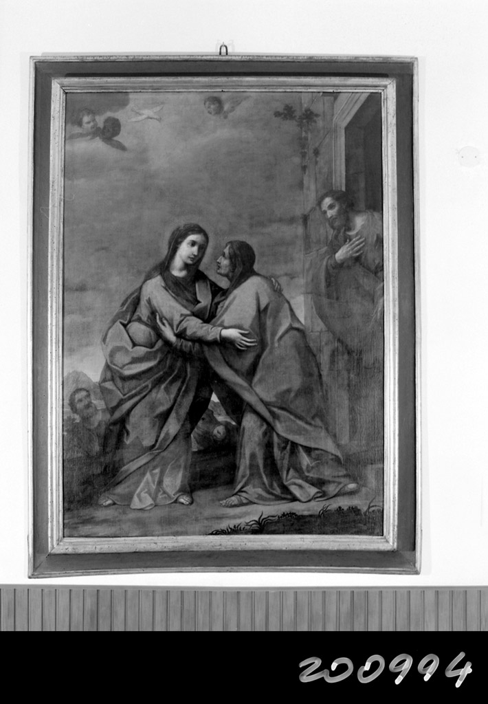 visitazione (dipinto) - ambito bolognese (prima metà sec. XVIII)