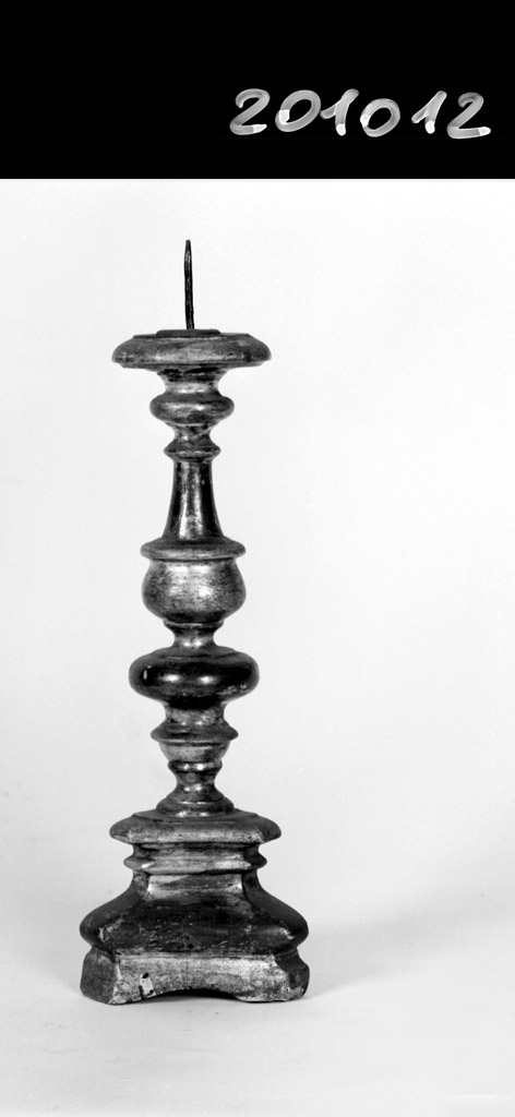 candeliere - ambito bolognese (secc. XVII/ XVIII)
