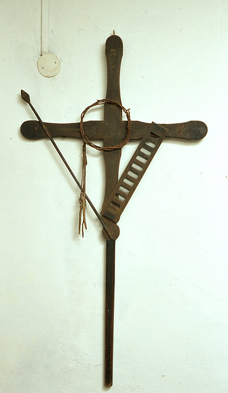 croce penitenziale - manifattura ferrarese (fine/inizio secc. XIX/ XX)