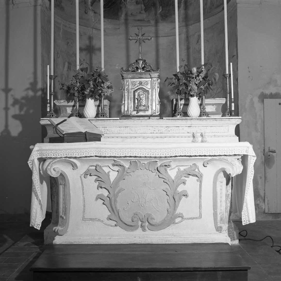 altare maggiore - bottega emiliana (fine sec. XVIII)