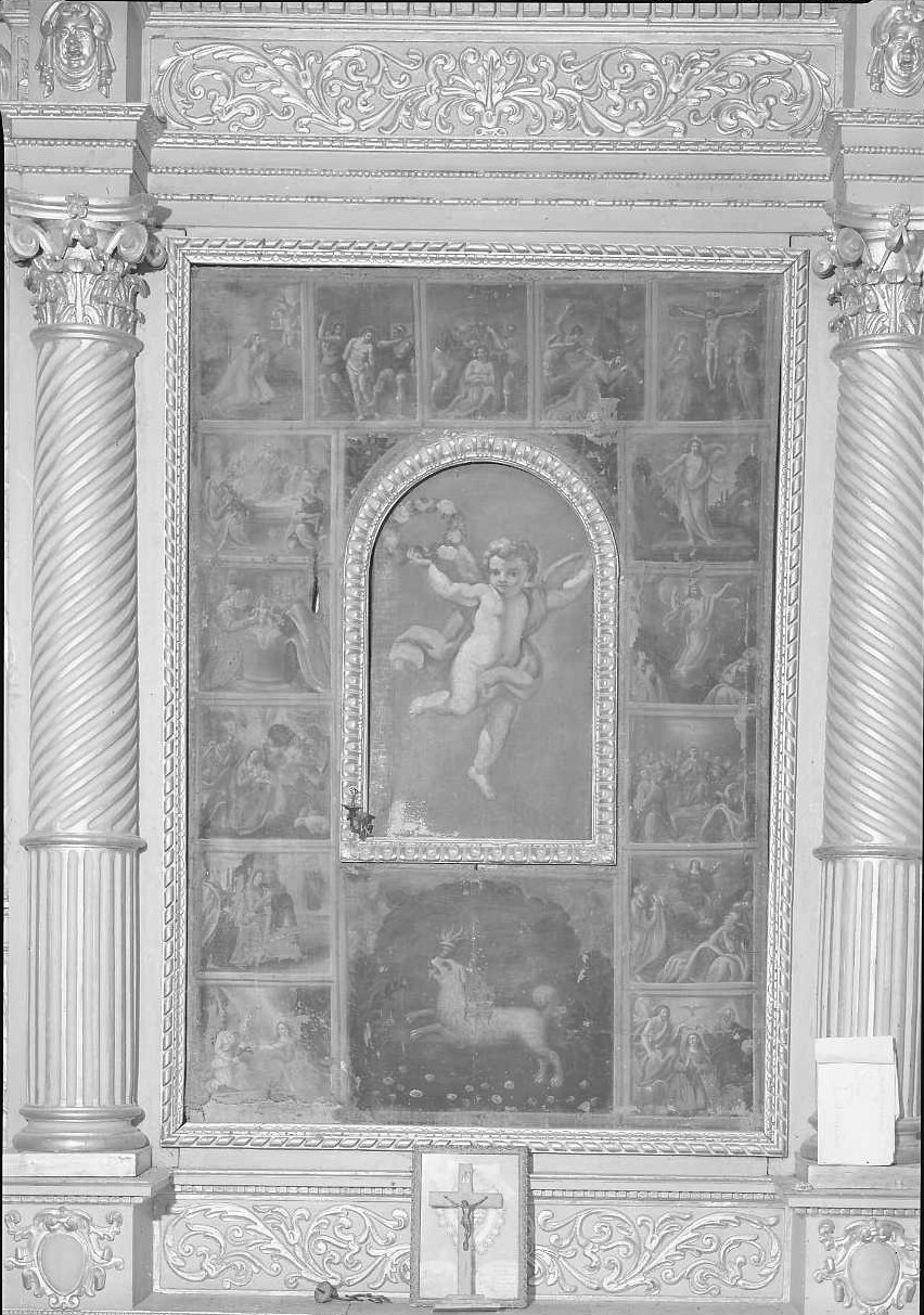 misteri del rosario (dipinto) - ambito emiliano (sec. XVII)