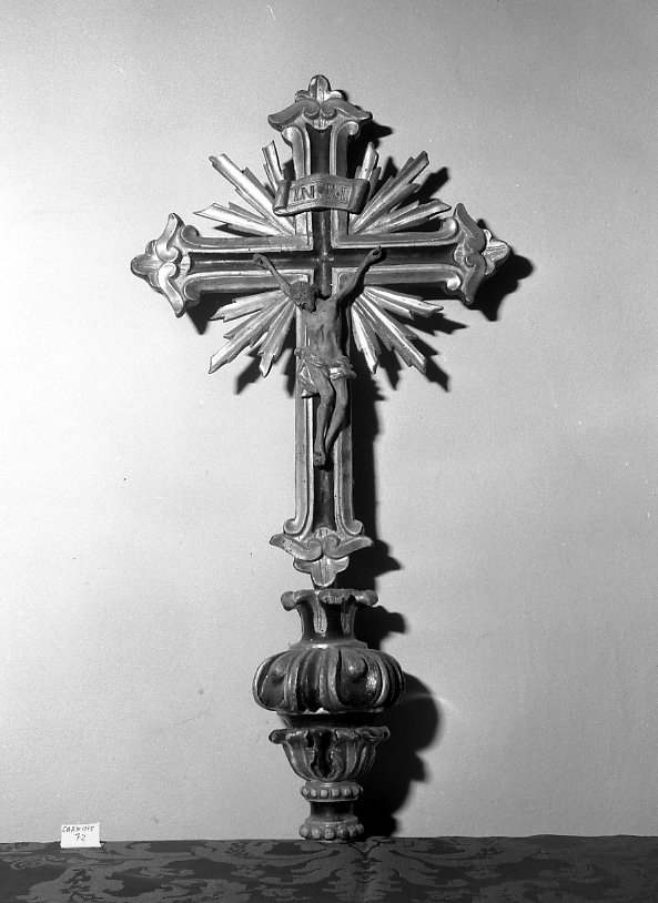 croce d'altare - produzione emiliano-romagnola (sec. XVIII)