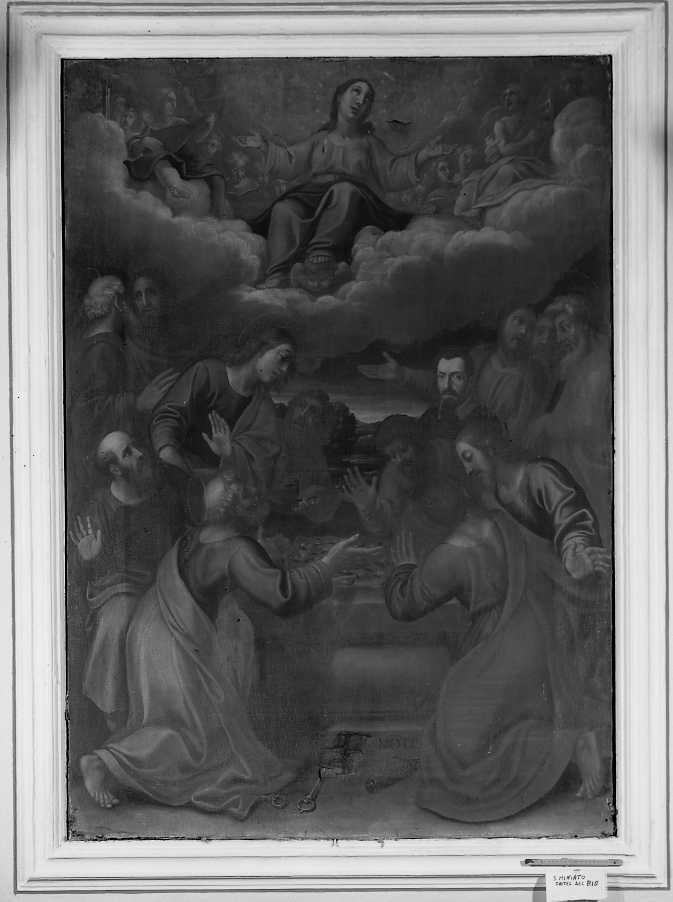 assunzione della Madonna (dipinto) - ambito emiliano-romagnolo (sec. XVII)