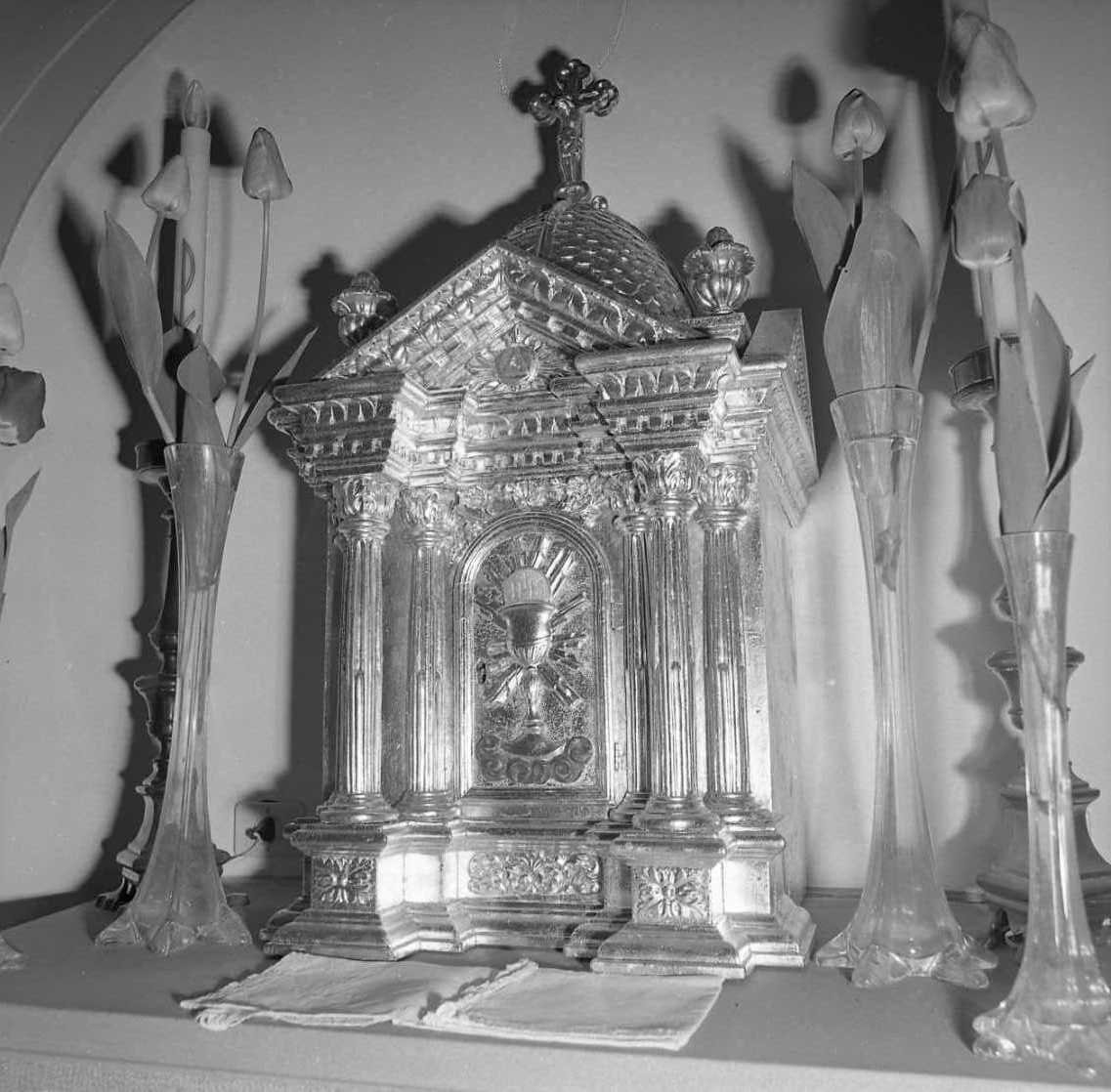 tabernacolo - a tempietto - bottega emiliano-romagnola (prima metà sec. XIX)