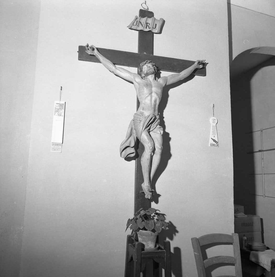 Cristo crocifisso (crocifisso) - bottega emiliano-romagnola (prima metà sec. XVIII)