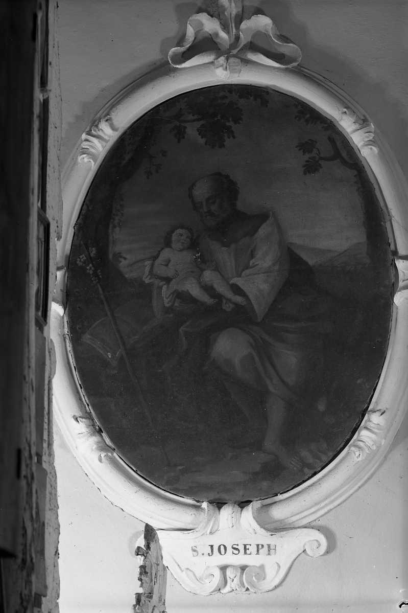 San Giuseppe e Gesù Bambino (dipinto, pendant) - ambito imolese (sec. XVIII)