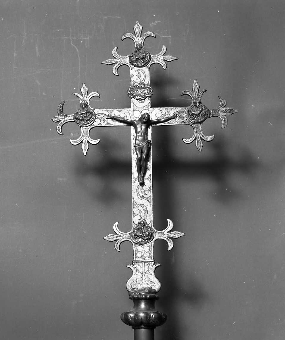 croce processionale - manifattura emiliana (sec. XVIII)