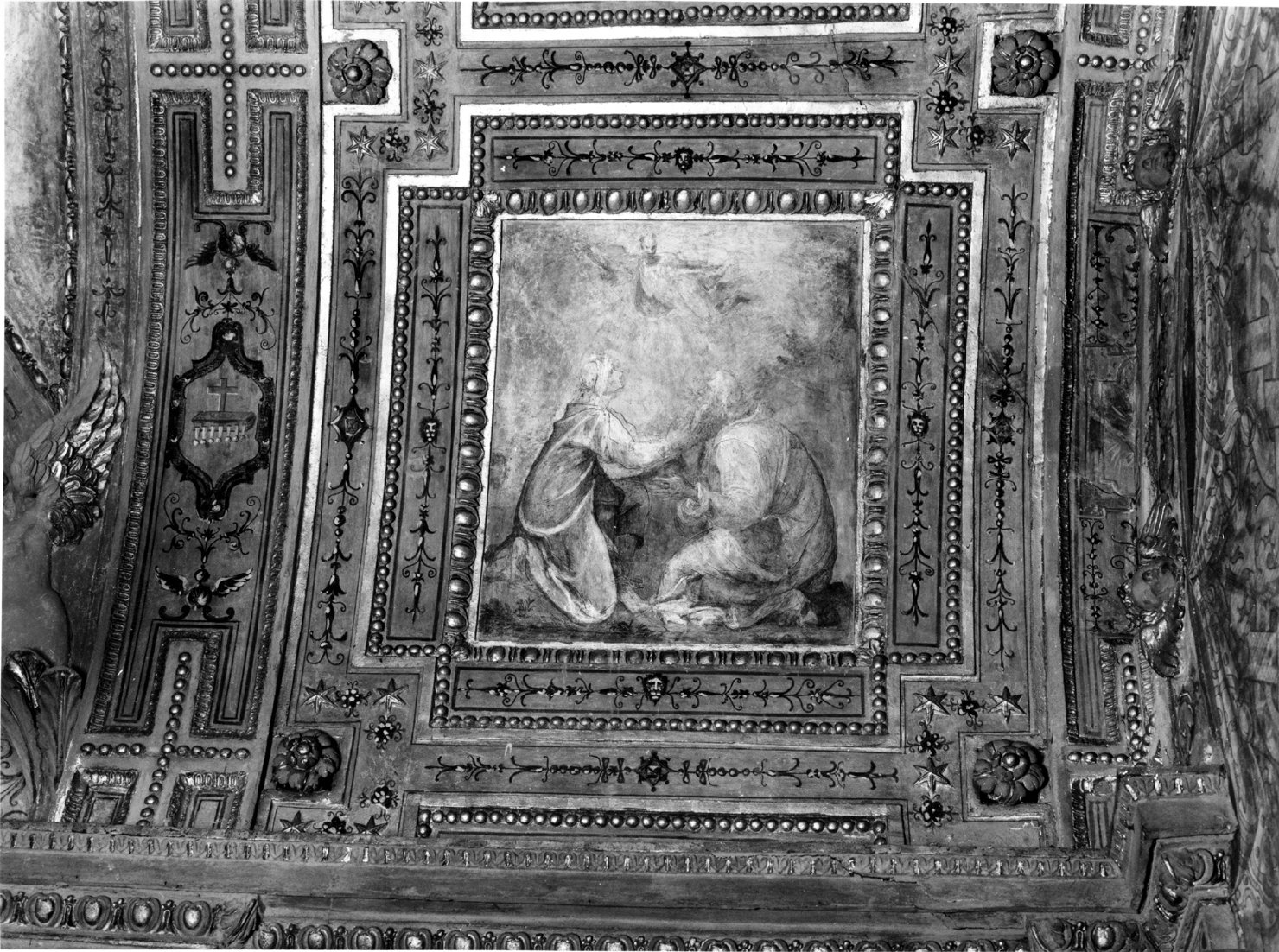 annuncio di Anna a Gioacchino (dipinto, elemento d'insieme) di Cesi Bartolomeo (attribuito) (sec. XVI)
